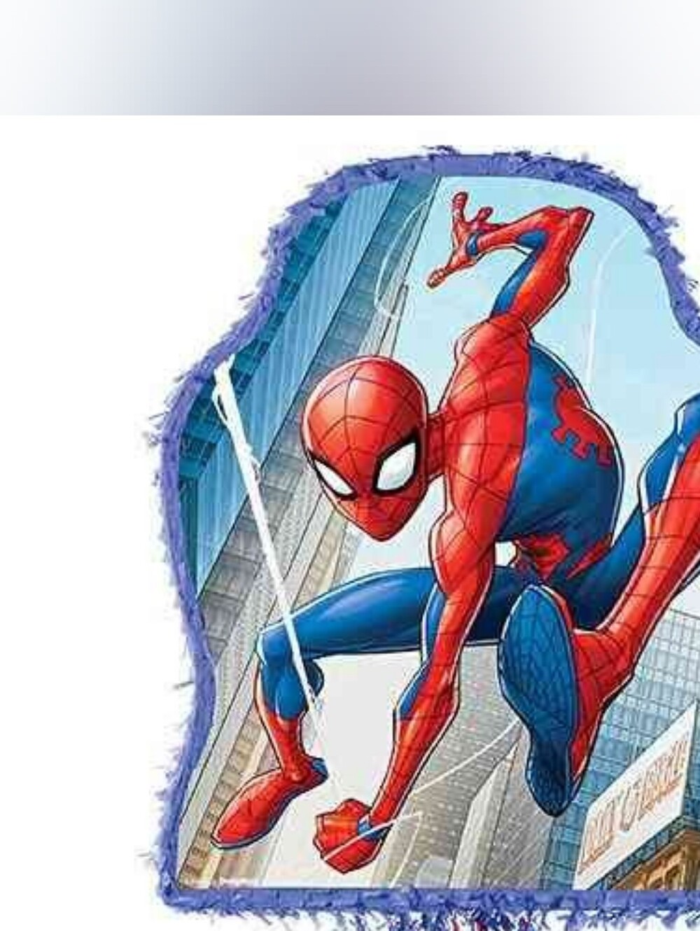 Spider-Man Character Pinata - Red & Blue